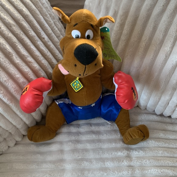 Cartoon Network Scooby-Doo Plush Toy and Slippers Set - Brown and Blue - Picture 10 of 16